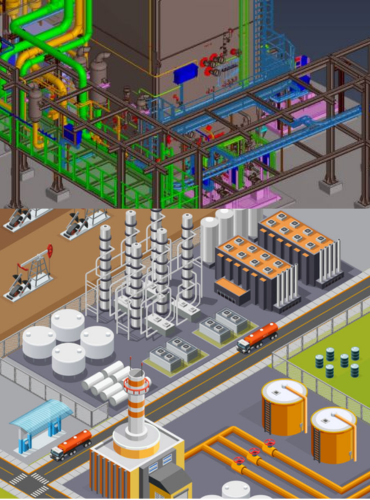 Customized plant design and engineering blueprint for industrial water treatment systems